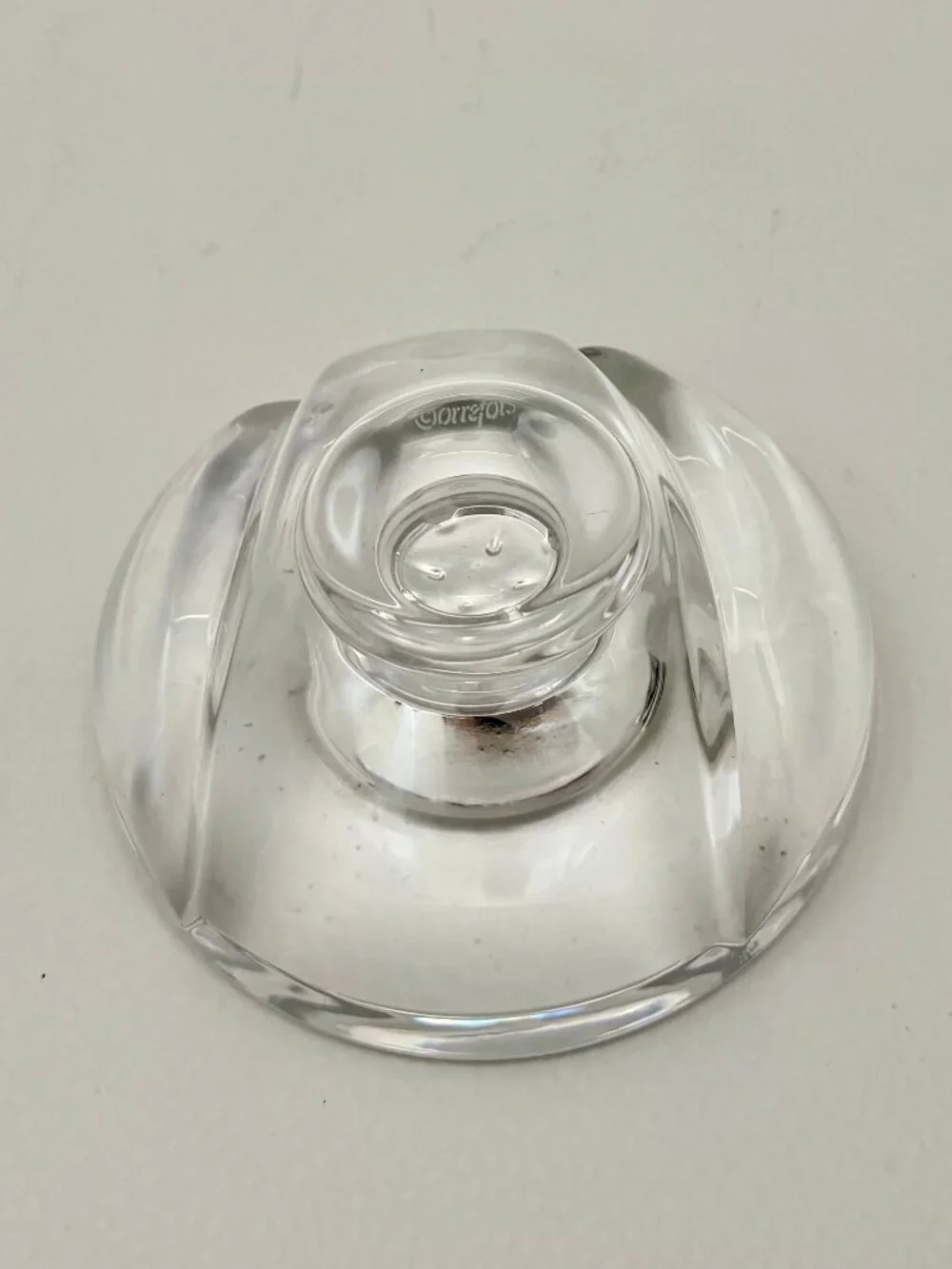 Orrefors Milano Design Martti Rytkonen Crystal Voltive Candle Holder NEW IN BOX